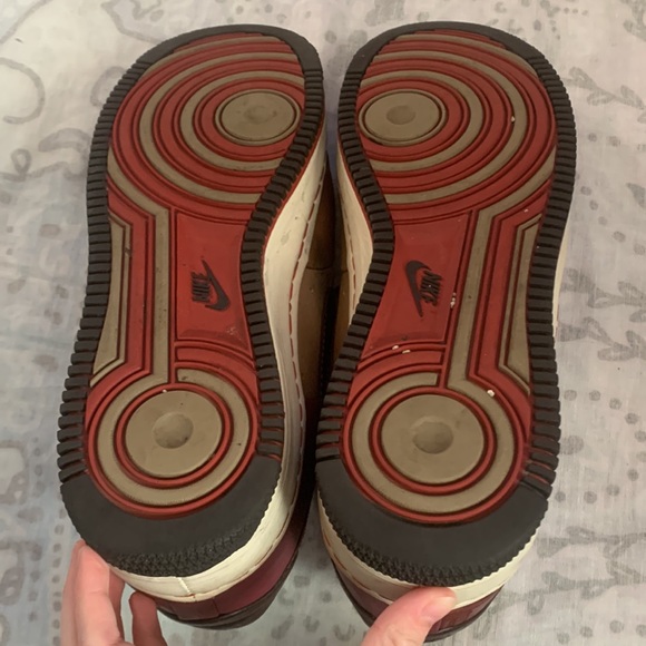 Nike Air Force 1 Low Baltimore The Dome 316077-621 Red Boulder Sz 13 - Picture 11 of 11